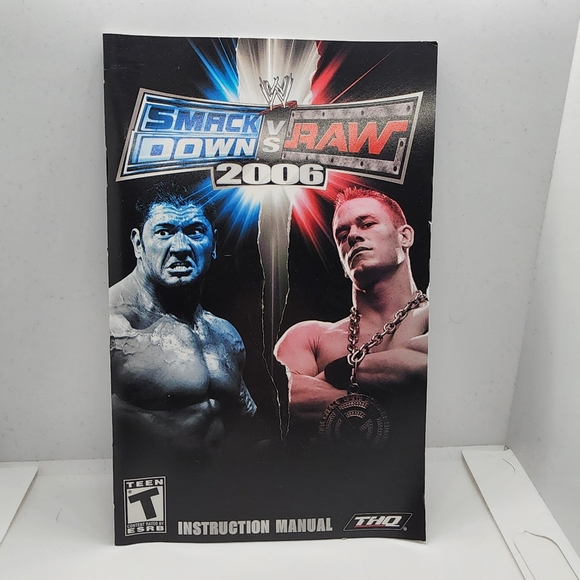 WWE SmackDown vs. Raw 2006 (Sony PlayStation 2, 2005) CIB - Picture 4 of 11